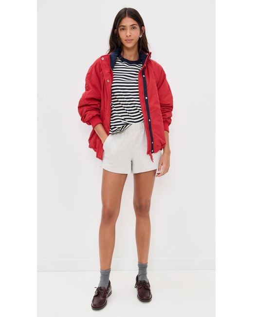 Fp Movement Red Breeze Blocker Jacket