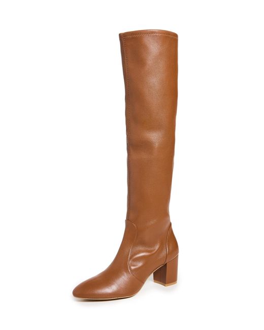 Stuart Weitzman Brown Yuliana Slouch Boots
