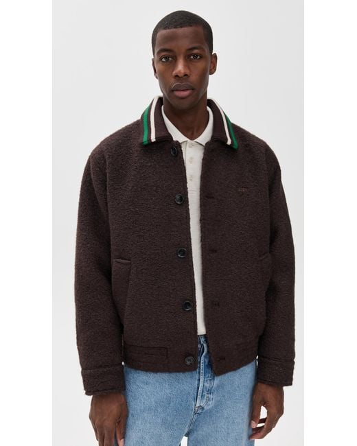 Obey Black Arden Blouson Jacket for men
