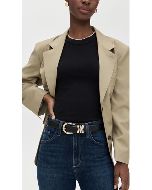 FAVORITE DAUGHTER The William Split Decision Belt in Black  display picture 3