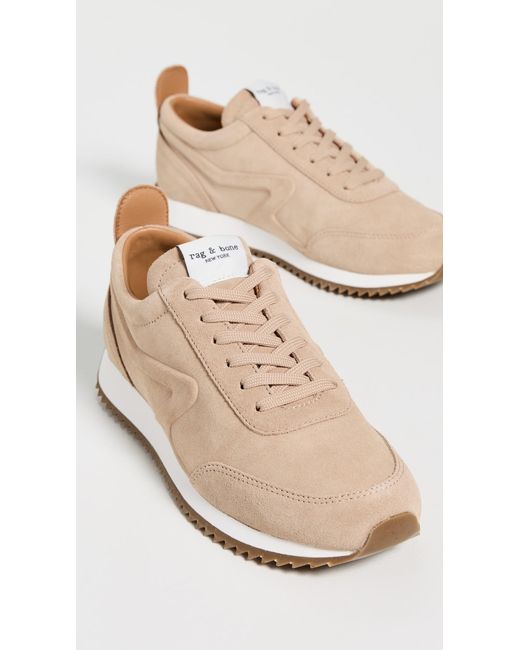 Rag & Bone White Retro Runner Sneakers