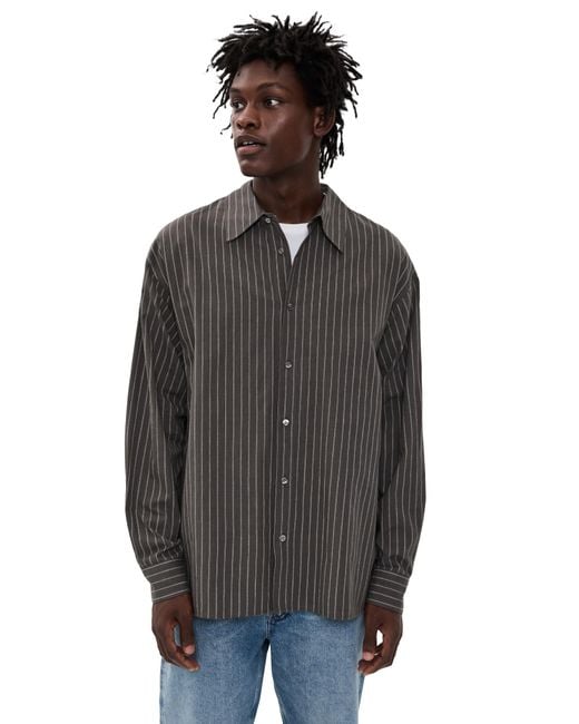 Agolde Black Aurel Shirt for men