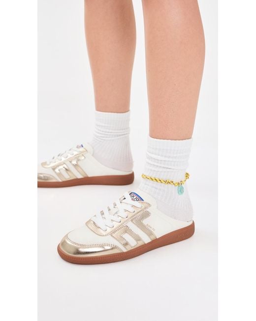 Back 70 White Easter Sneaker Mules