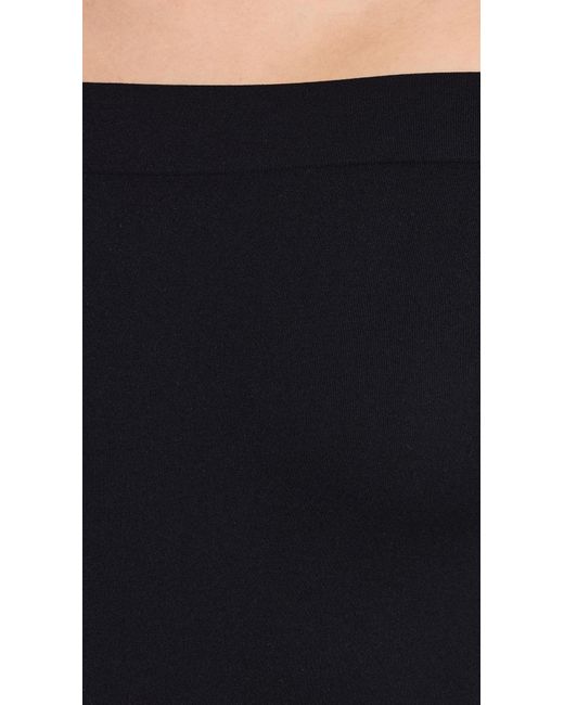 Commando Black Ballet Off-Shoulder Thong Bodysuit