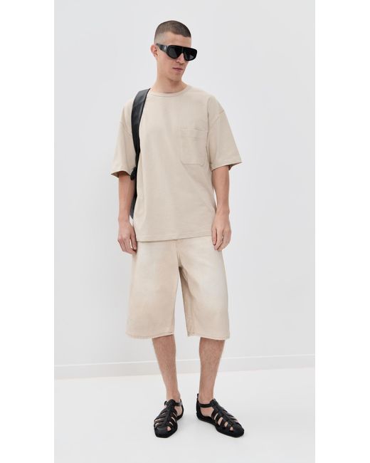 Lemaire Natural Boxy T-Shirt for men