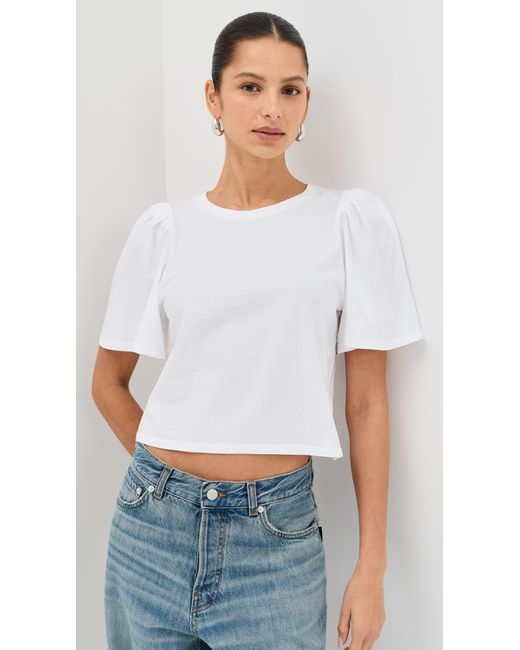 PAIGE White Sigrid Tee