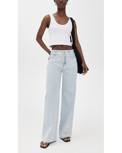 DAZE Black Kickback Bungee Jeans