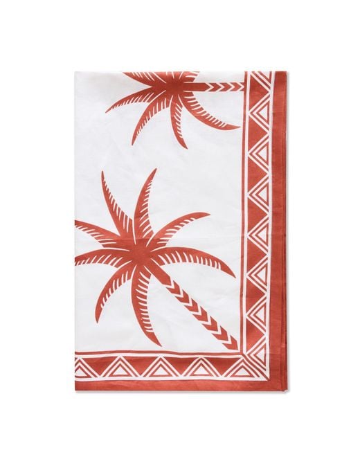 LaDoubleJ Red Medium Tablecloth (180X280)