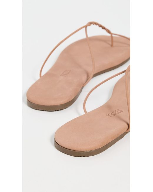 TKEES Black Simone Sandals