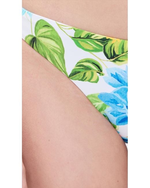 PQ Swim Blue Basic Ruched Bikini Bottoms