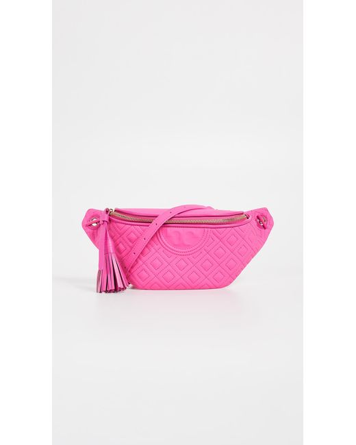 Tory Burch Pink Fleming Matte Belt Bag