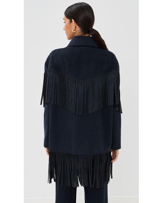 Twp Blue Cowboy Cashmere Jacket