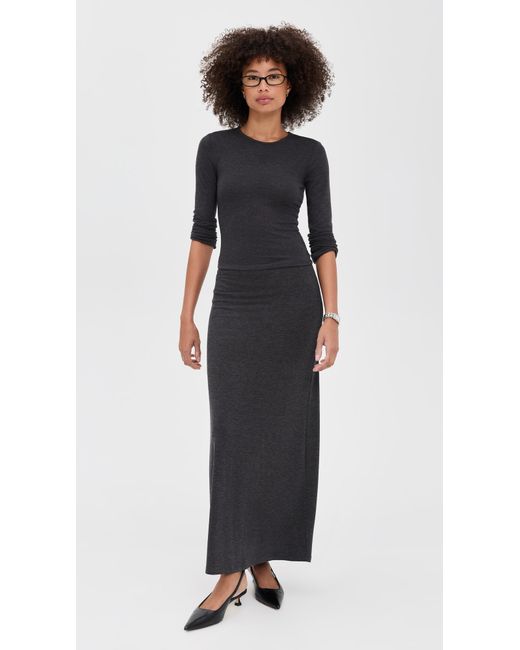 Z Supply Black Demure Top