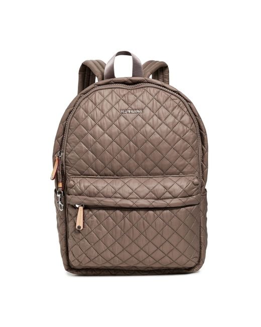 MZ Wallace Brown Metro Backpack Deluxe