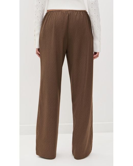Lioness Brown Bloom Pants