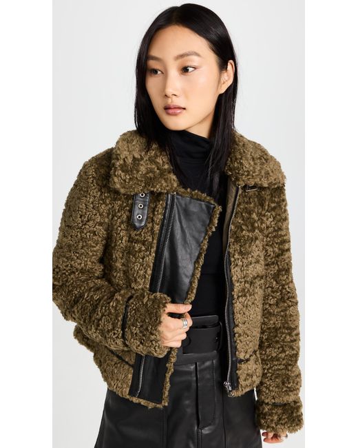 Stand Studio Audrey Jacket in Black Lyst