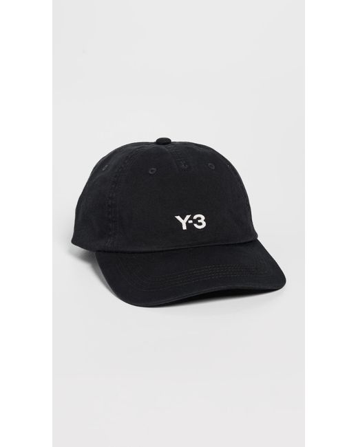 Y-3 Black Dad Cap for men