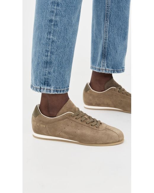 Common Projects Green Driving Shoes