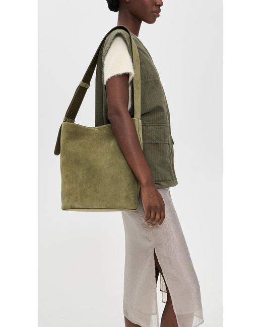 LIE STUDIO Green The Norma Tote