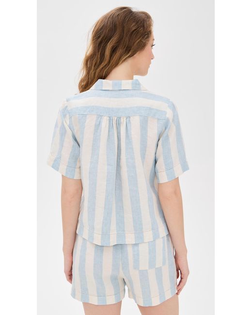 Birds Of Paradis White Nico Shirt