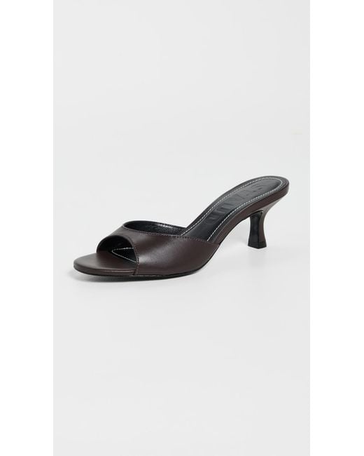 Staud Black Brigitte Mules