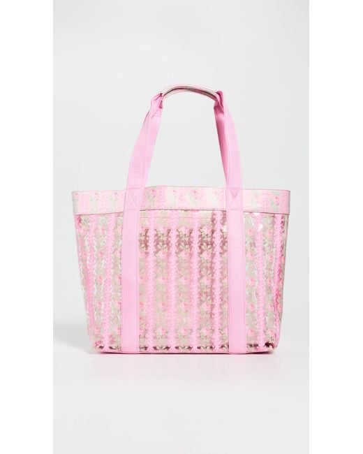 LoveShackFancy Pink Marjorie Tote