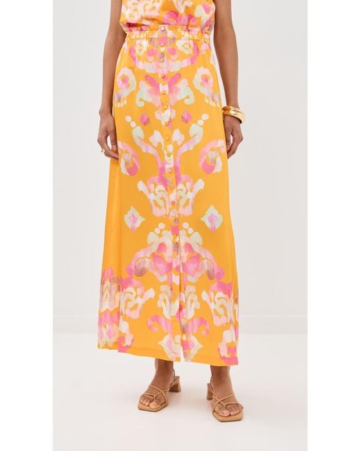 Figue Orange Bastien Skirt