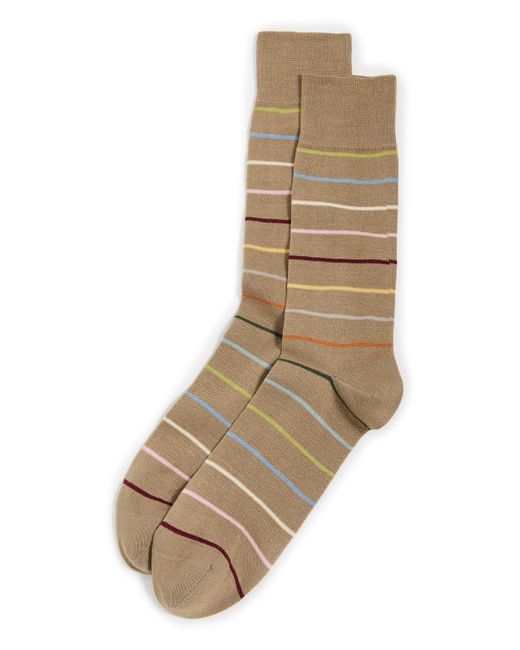 Paul Smith Natural Keith Signature Socks for men