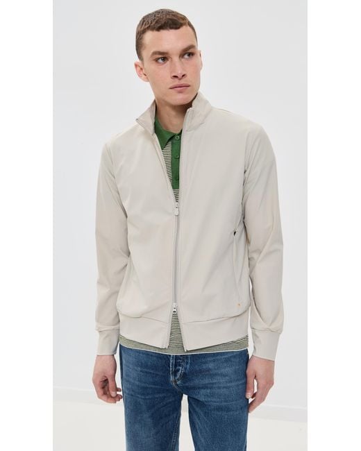 Save The Duck Blue Tulio Lightweight Zip Jacket for men