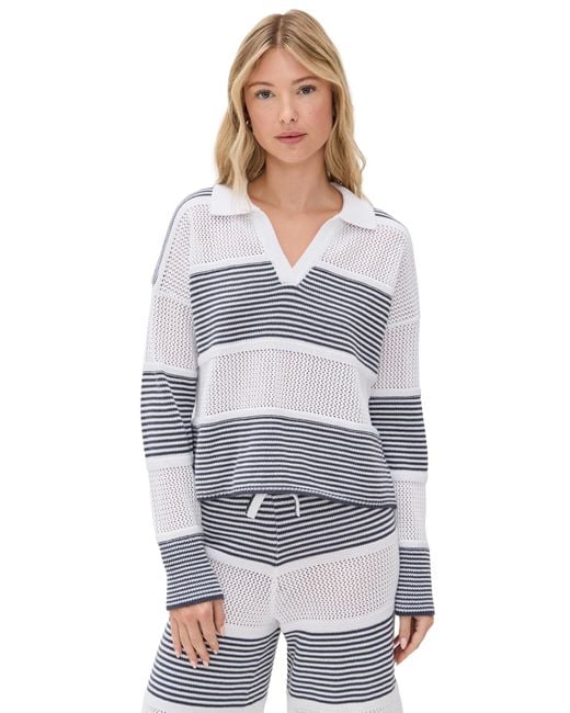 Splendid White Ronnie Sweater