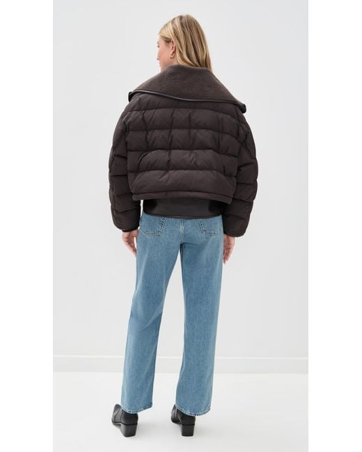 Rag & Bone Black Gloria Puffer Jacket