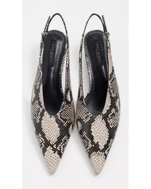 Tony Bianco Black Charlie Heels