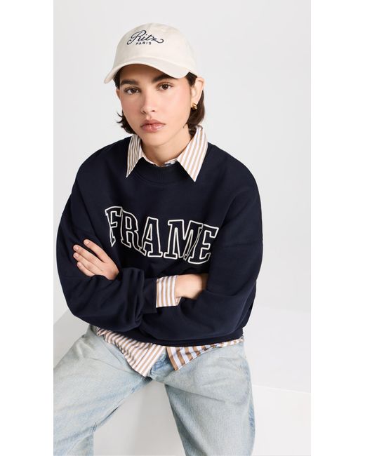 FRAME X Ritz Paris Baseball Cap in White | Lyst