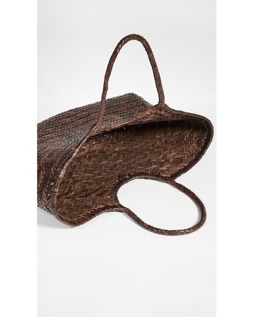 Dragon Diffusion Brown Nantucket Basket Bag