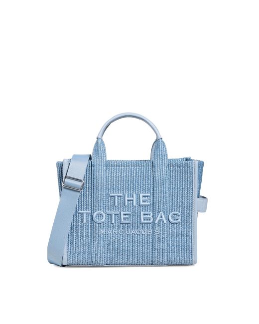 Marc Jacobs Blue The Woven Medium Tote Bag