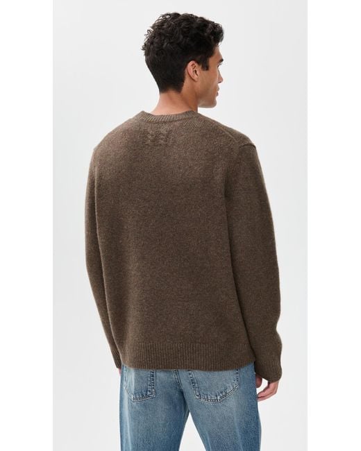 Nili Lotan Brown Ramone Sweater for men