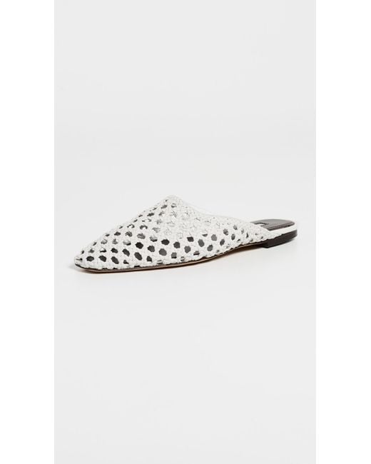 Emme Parsons Black Flat Mules