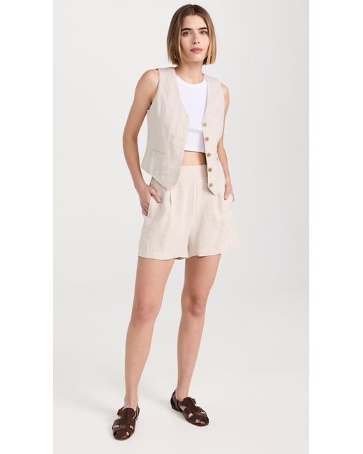 Madewell Natural Single-breasted Vest