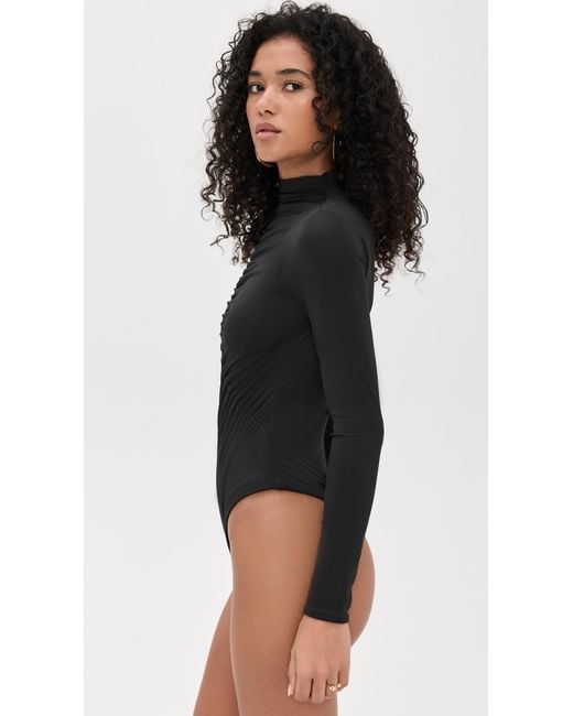 Maylé Vásquez Black Caverna Bodysuit