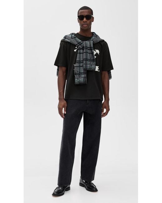 Rhude Black Dinero Tee for men