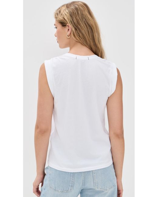 AMO White Dona Tee