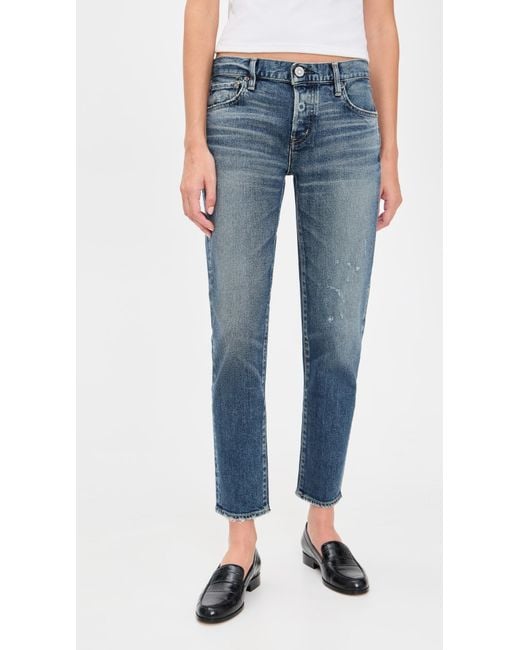 Moussy Blue Mv Brickell Tapered Jeans