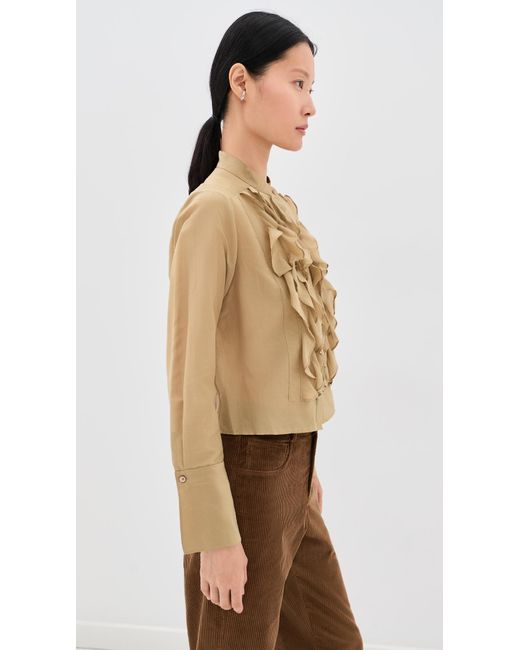 Twp Natural Patti Button Down Blouse