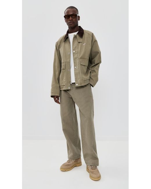 Obey Natural Caden Work Jacket for men