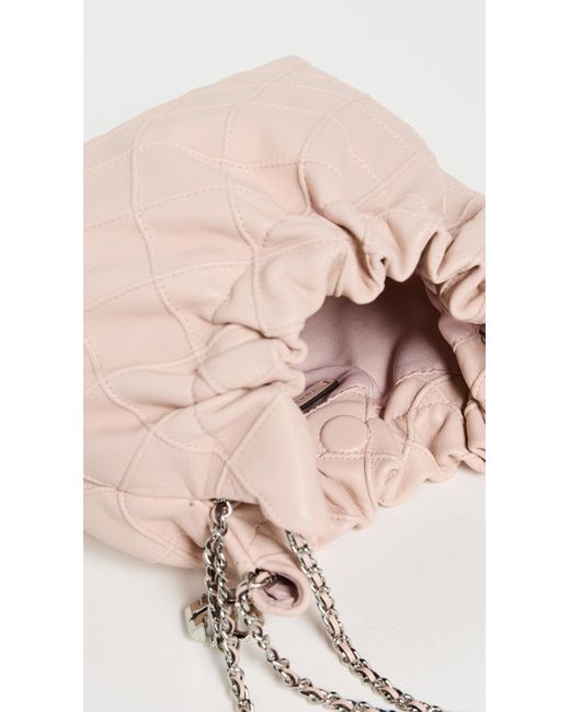 Tory Burch Pink Fleming Mini Hobo Bag