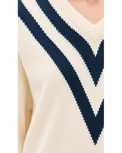 Kule White The Anchor Sweater