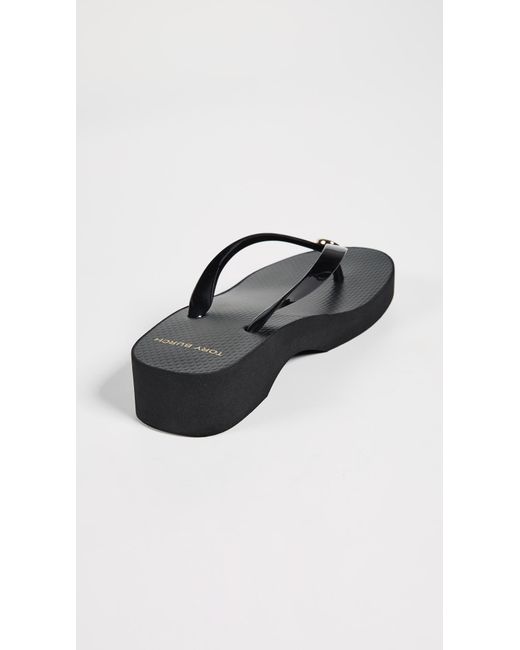 rubber wedge flip flops