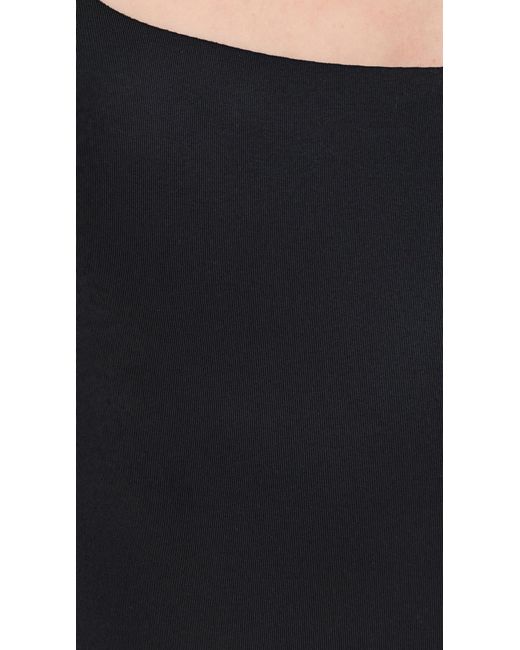 Commando Black Neoprene Bodysuit