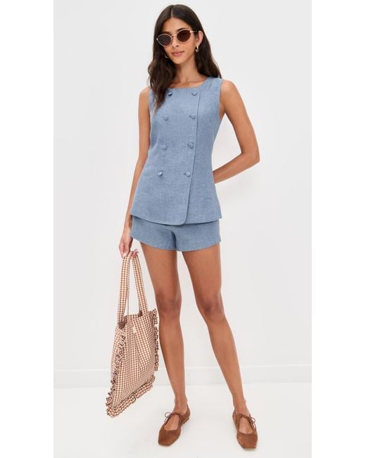 Posse Blue Thea Shorts