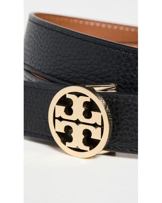Tory Burch Black 1" Mier Bet Back/cassic Cuoio/god